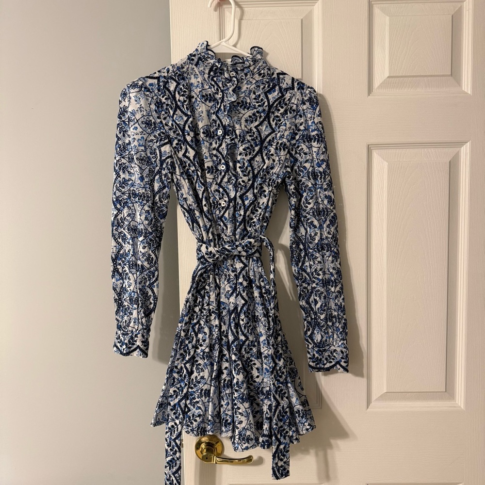 Sezane | marly short dress in primrose